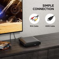 Ceihoit Mini HD DVD Player, CD Players for Home, DVD Players for TV, HDMI and RCA Cable Included, Up-Convert to HD 1080p, All Region, Breakpoint Memory, Built-in PAL/NTSC, USB 2.0 - Image 6