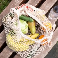 Mesh Grocery Bags Cotton Leisure Shopping Bags String Bags Net Foldable Reusable Tote - Image 5