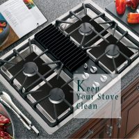 Forlivese Reusable Gas Stove Burner Covers -10 Pack Non-Stick Stovetop Burner Liners Gas Range Protectors Size 10.6x 10.6 Inch Cuttable Dishwasher Safe Easy to Clean - Image 7