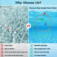 Jasonwell Pool Toys Diving Rings - 28PCS Swim Thru Rings Pool Game Diving Toys with Dive Ring Underwater Treasures Torpedo Bandits Fish Toy Fun Water Swimming Toy for Boys Girls Kids Teens Adults - Image 3
