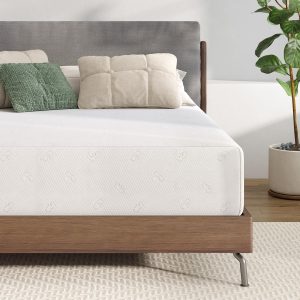 Novilla Twin Mattress, 10 Inch Memory Foam Mattress Twin Size with Comfort Foam for Pressure Relief & Fresh Cool Sleep,Removable Washable Cover,Twin Memory Foam Mattresses, Medium Firm