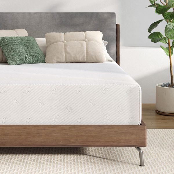 Novilla Twin Mattress, 10 Inch Memory Foam Mattress Twin Size with Comfort Foam for Pressure Relief & Fresh Cool Sleep,Removable Washable Cover,Twin Memory Foam Mattresses, Medium Firm