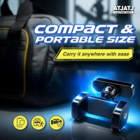 360° Rotatable Magnetic Phone Holder for Gym, Workout Phone Magnet Mount, Portable Gym Accessories Attach to Metal Surface, Universal Phone Stand for Content Creation Compatible with All Smartphones - Image 9