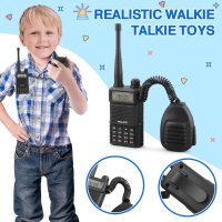 Police Toys, Police Pretend Play Toys for Dress Up, Role Play Set with Police Accessories, Handcuffs, Warning Light, Police Badge, Birthday Halloween Christmas Gifts - Image 5
