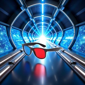 3D Red and Blue Glasses TV Movie Dimensional Anaglyph Video Frame 3D Glasses 3D Viewing Glasses DVD Game Glass Color for Television and Video Accessories