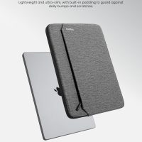 tomtoc Slim Laptop Sleeve Case for 13-inch New MacBook Air M4/A3420 M3/A3113 M2/A2681, M1/A2337 2025-2018, MacBook Pro M2/M1, Water-Resistant Protective Carrying Case with Accessories Pocket - Image 2