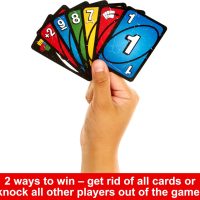 Mattel Games UNO Show ‘em No Mercy Card Game in Storage & Travel Tin for Kids, Adults & Family Night with Extra Cards, Special Rules & Tougher Penalties (Amazon Exclusive) - Image 6