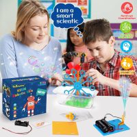 STEM Robotics Kit 6 Set Science Experiments Project Activities Toys for Kids 6-8 8-12 Engineering Building Electronic Motor Robot Kid Craft Boy Girl 5+ 6 7 8 9 10 12 Year Old Gift Summer Outdoor Toy - Image 6