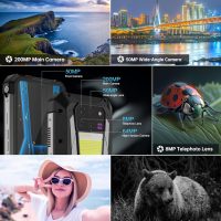 8849 Tank 3 Pro Rugged Smartphone 2024, 23800mAh Rugged Projector Phone 97dB Loud Speaker, 36GB+512GB Dual Sim 5G Android 14 Unlocked Mobile Cell Phones 6.79" Big Screen, Camping Light/2TB Expand/OTG - Image 6