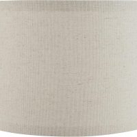 Aspen Creative 38301, Contemporary Design Collapsible Drum Spider Shade, 12" Top x 12" Bottom x 8" Height, Oatmeal Linen - Image 3