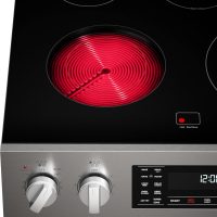 Kenmore Front Control Electric Range Oven with 5 Cooktop Elements with 7 Cooking Power Options, True Convection, Steam and Self Clean, Freestanding Oven, 4.8 cu. ft. Capacity Stainless Steel - Image 8