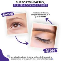 Eyelash Enhancing Serum with HEXATEIN 1 Complex – Lash Serum for Eyelashes Conditioning & Hydrating – Longer-Looking, Fuller and Thicker Appearing Lashes – 3 mL / 0.1 fl oz - Image 6