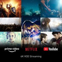 Panasonic Streaming 4K Blu Ray Player with Dolby Vision and HDR10+ Ultra HD Premium Video Playback, Hi-Res Audio, Voice Assist - DP-UB820-K (Black) - Image 4