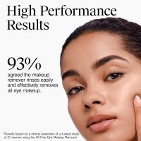 Neutrogena Gentle Oil-Free Eye Makeup Remover & Cleanser for Sensitive Eyes, Non-Greasy Makeup Remover, Waterproof Mascara Remover, Dermatologist & Ophthalmologist Tested, 8 fl. oz - Image 3