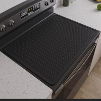 Stove Top Covers for Electric Stove, Food Grade Heavy Duty Silicone Glass Stove Top Cover Protector, Induction Cooktop Protector, Heat Resistant Range Ceramic Stove Top Covers Mat, Oven Cover - Image 5