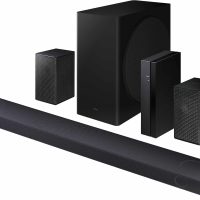 SAMSUNG HW-Q910C 9.1.2ch Soundbar w/ Wireless Dolby Audio, Rear Speaker Included, Q-Symphony, SpaceFit Sound Pro, Adaptive Sound, Game Mode Pro, Airplay 2 with Alexa Built-In - Image 8
