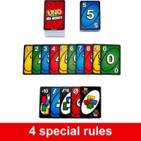 Mattel Games UNO Show ‘em No Mercy Card Game in Storage & Travel Tin for Kids, Adults & Family Night with Extra Cards, Special Rules & Tougher Penalties (Amazon Exclusive) - Image 3