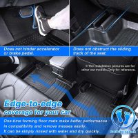 Cartist Floor Mats & Cargo Liner Custom Fit for Honda HR-V 2023 2024 2025 2026 /HR-V Hybrid 2023 2024 2025 2026 Accessories All Weather Cargo Liners Carpet Protection TPE Odorless - Image 4