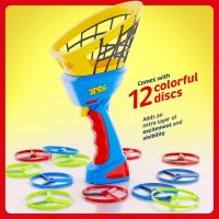 Flying Disc Launcher for Kids - Boys Toys Ages 4-8 Year Old - Birthday Gifts for Boy Age 4, 5, 6, 7, 8, Years - Outdoor Toys Games Gift - Backyard Toy Activities Ideas - 6-8, 5-7 - Image 2