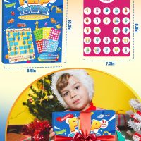 Matching Memory Game for Kids Ages 3-5 4-8, Board Games for 4-6, Car Airplane Camping Travel Toys Games Activities for 3-5 4-8, Toddler Kid Road Trip Essentials, Birthday Gifts for Kids Boys Girls - Image 6