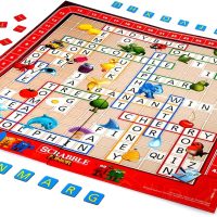 Hasbro Gaming Scrabble Junior Board Game | 2-4 Players | Family Educational Word Games for Kids | Back to School Gifts for Classroom | Ages 5+ - Image 2