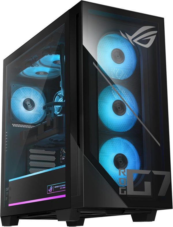 Asus ROG G700 Gaming Desktop Computer Intel Core Ultra 9 285K 32GB RAM 2TB SSD NVIDIA GeForce RTX 5090 Black