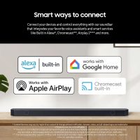 Samsung HW-Q910D 9.1.2 ch Soundbar w/Dolby Audio, Surround Sound Expansion, Adaptive Sound, Wireless Subwoofer, 2024 - Image 7