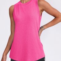 Womens Workout Tank Tops Lightweight Sleeveless Shirts for Women Loose Fit Tops for Athletic Running Tennis Yoga - Image 2