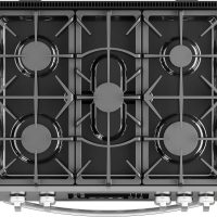 Kenmore Front Control Gas Range Oven with 5 Cooktop Burners, True Convection, Steam and Self Clean, Freestanding Stainless Steel Stove and Oven, 4.8 cu. ft. Capacity - Image 10