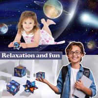 Toys for Boys Age 8-12 Gifts for 9 10 11 12 Year Old Boy Girls, Infinity Cube Fidget Toy for Kids Ages 8-10 Star Cubes for Boys Girl Toys 10-12 Years Old Birthday Presents Gift Ideas - Image 4