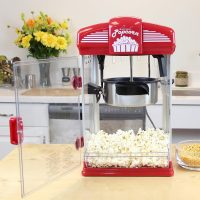 West Bend Stir Crazy Movie Theater Popcorn Popper, Gourmet Popcorn Maker Machine with Nonstick Popcorn Kettle, Measuring Tool and Popcorn Scoop for Popcorn Machine, 4-Qt., Red - Image 10