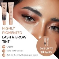 Lash Color Kit, Instant Eyelash, Black Brow Color with Natural Effects, Safe & Easy to Use, 8ml - Image 9