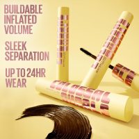 Maybelline The Colossal Bubble Washable Mascara, Buildable Mascara Volume and Length Formula for Bold, Separated Lashes, Blackest Black, 1 Count - Image 3