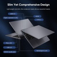 Coolby 15.6inch Windows 11 Laptop, 12GB RAM/256GB SSD, 1920x1080 IPS Display, Intel N95(Beats N5095) Quad Core Laptop Computer, Support Fingerprint, WiFi 5, BT - Image 4