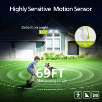 Philips 44W 4200 lm LED Security Light Outdoor w/PIR Motion Sensor, 5000K Daylight Flood Light, Waterproof, Dusk to Dawn, 2 Heads, 4 Modes - Image 5