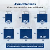Utopia Bedding Comforter Duvet Insert, Quilted Comforter with Corner Tabs, Box Stitched Down Alternative Comforters King Size (White) - Image 7