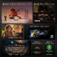 Hisense PX3-PRO Ultra Short Throw Triple Laser Projector, 4K UHD, 80” – 150”, 3,000 Lumens, 3000:1 Contrast, Dolby Vision & Atmos, IMAX Enhanced, 240 High Refresh Rate, Google TV, Designed for Xbox - Image 4