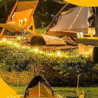 4 Pack 60 LED Fairy Lights Battery Operated with Timer, 20FT Waterproof Twinkle Lights Indoor Outdoor, Cuttable String Lights for Bedroom, Wedding, DIY, Centerpiece, Christmas Decorations (Warm White) - Image 5