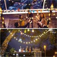 JMEXSUSS 100 LED Connectable Globe String Lights Indoor Bedroom, 33ft Warm White Christmas String Lights Plug in with Remote, 8 Modes Hanging Fairy Lights Outdoor for Room Classroom Dorm Party Decor - Image 9