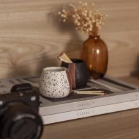 Ceramic Match Holders with Striker - Set of 2 - Candle Accessories - Candle Lover Gifts - Housewarming Gift - Matches NOT included - Image 8
