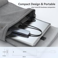 USB C Hub HDMI Adapter for MacBook Pro/Air, MOKiN 7 in 1 USB C Dongle with HDMI, SD/TF Card Reader, USB C Data Port,100W PD, and 2 USB 3.0 Compatible for MacBook Pro/Air, Dell XPS, Lenovo Thinkpad. - Image 7