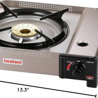 Iwatani 35FW Single-Burner Butane Portable Cooktop Indoor & Outdoor Cooking Stove Medium - Image 5