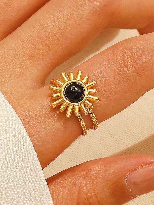 Statement Chunky Rings for Women Trendy Gold Jewelry Bold Fashion Accessory Gold Rings