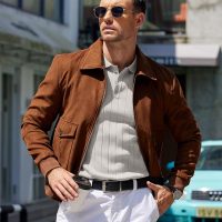 COOFANDY Mens Knit Polo Sweater Long Sleeve Polos Lightweight Casual Dress Pullover Sweaters - Image 4