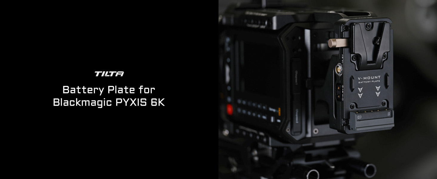 Battery Plate for Blackmagic PYXIS 6K