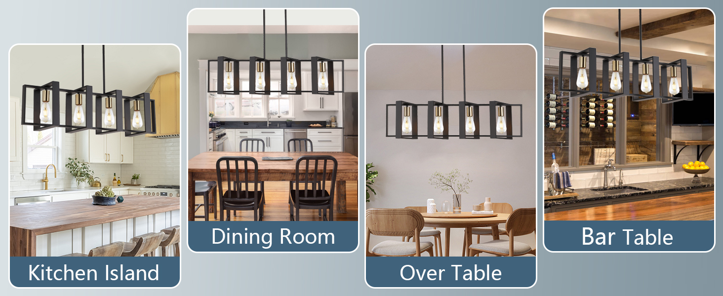 Industrial Kitchen Island Light