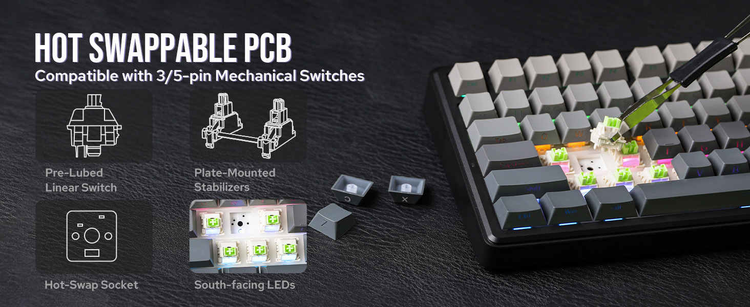 F75 MAX Wireless Gaming Keyboard
