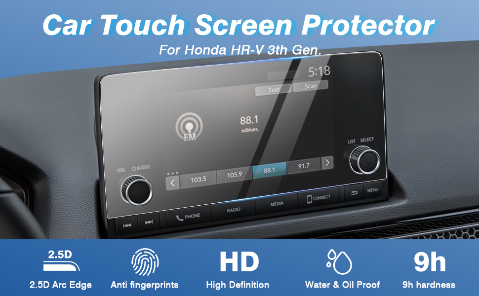 honda hrv screen protector