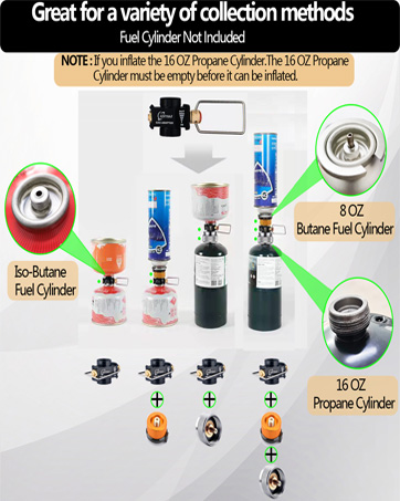 gas refill adapter