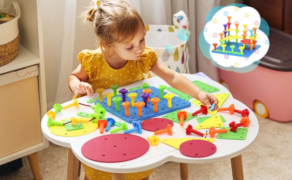 STEM Educational Kids Toys for Brain Development,Montessori Sensory Toys